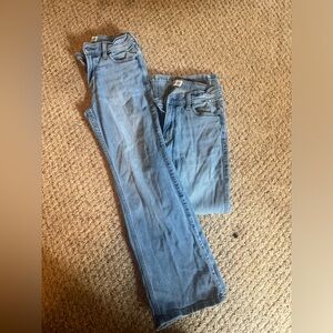 Boys abercrombie & fitch bootcut jeans